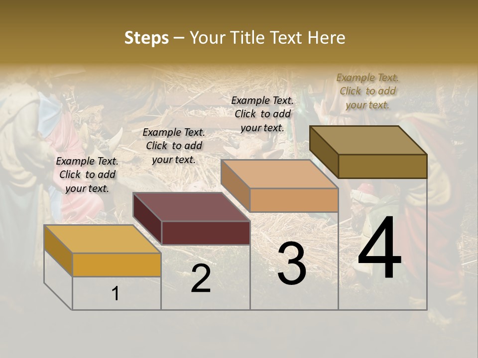 Christ Nativity PowerPoint Template