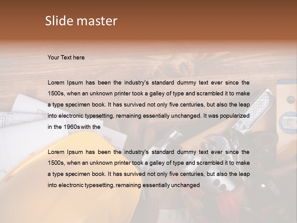 Handyman Services PowerPoint Template