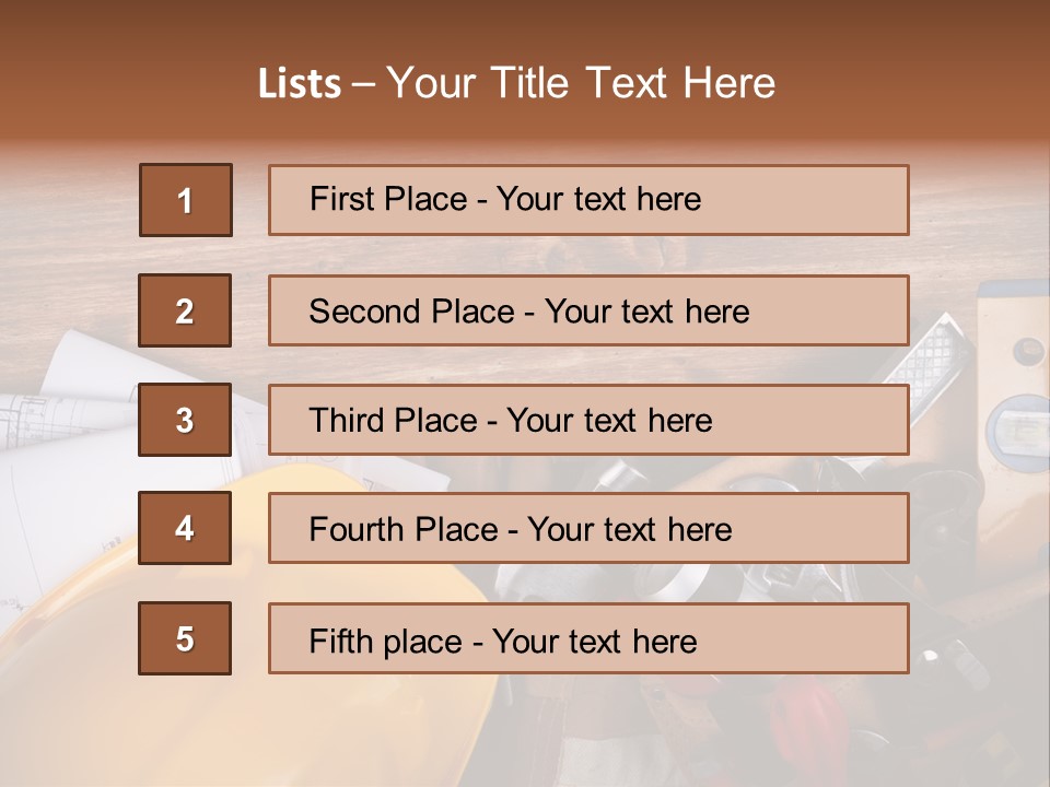 Handyman Services PowerPoint Template