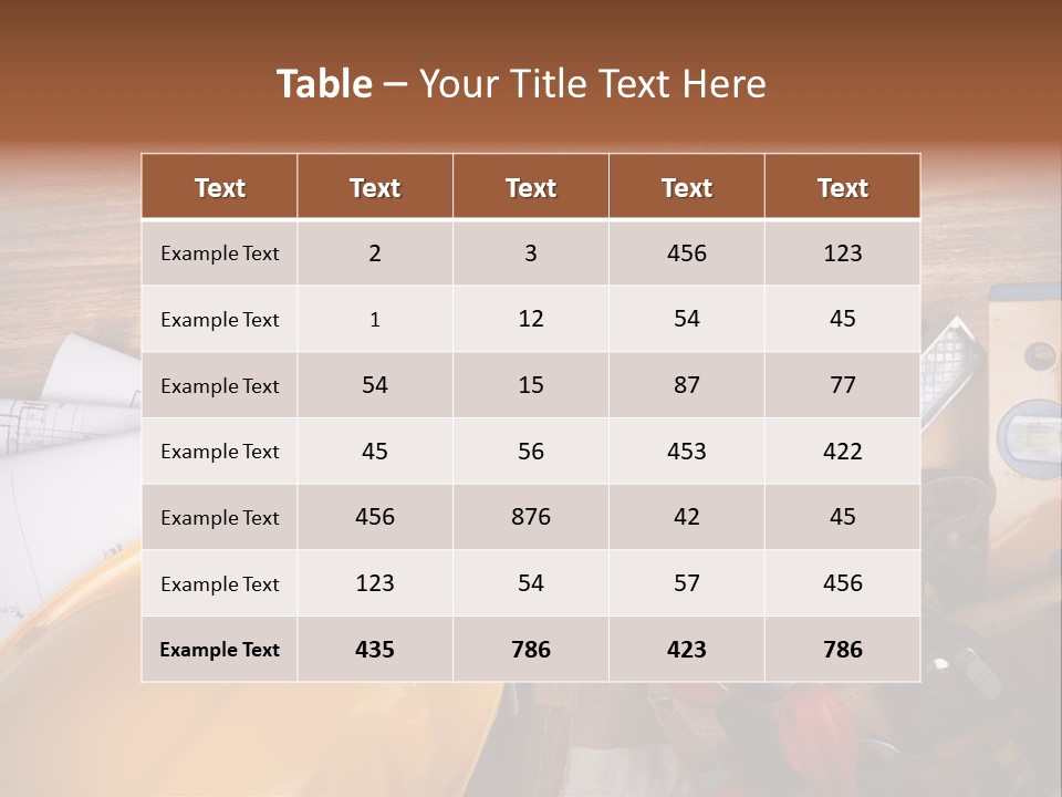 Handyman Services PowerPoint Template