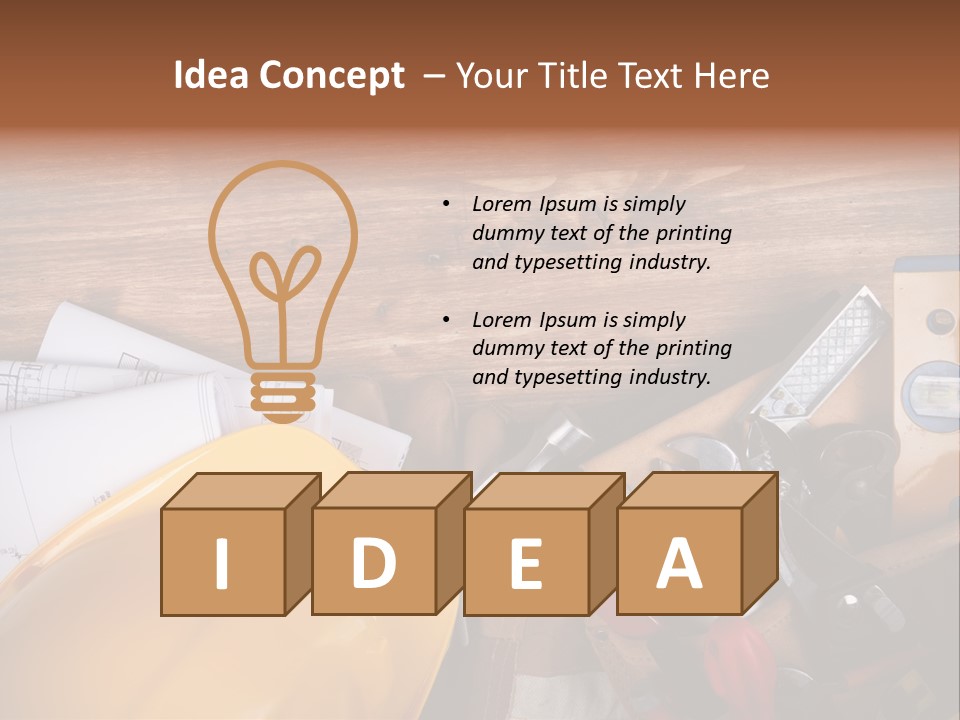 Handyman Services PowerPoint Template