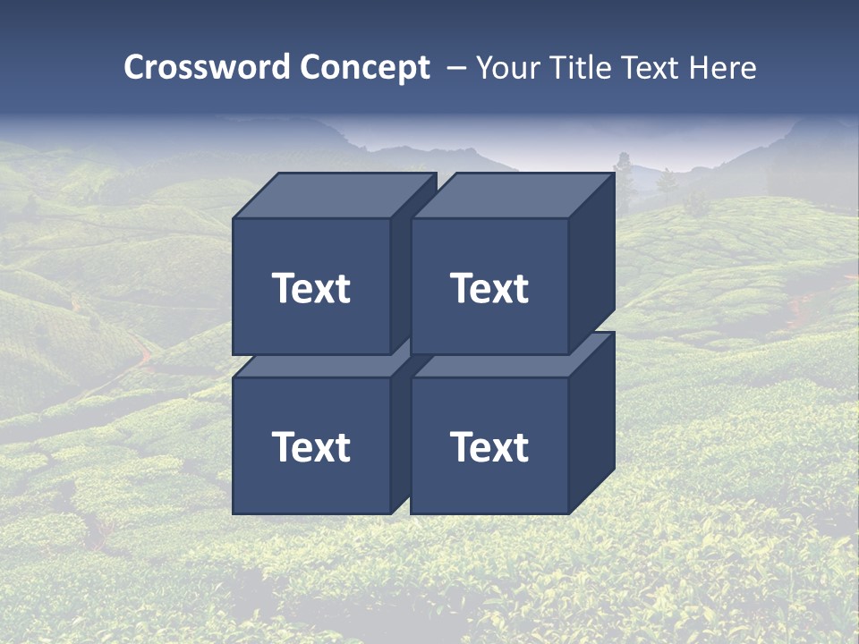 Plantation In Kerala PowerPoint Template