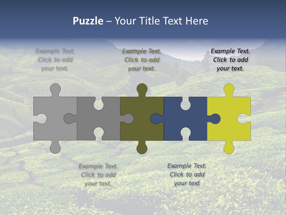 Plantation In Kerala PowerPoint Template