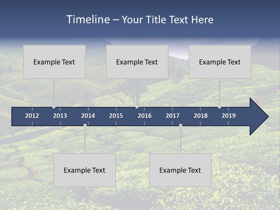 Plantation In Kerala PowerPoint Template
