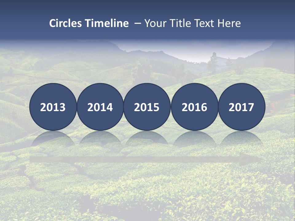 Plantation In Kerala PowerPoint Template