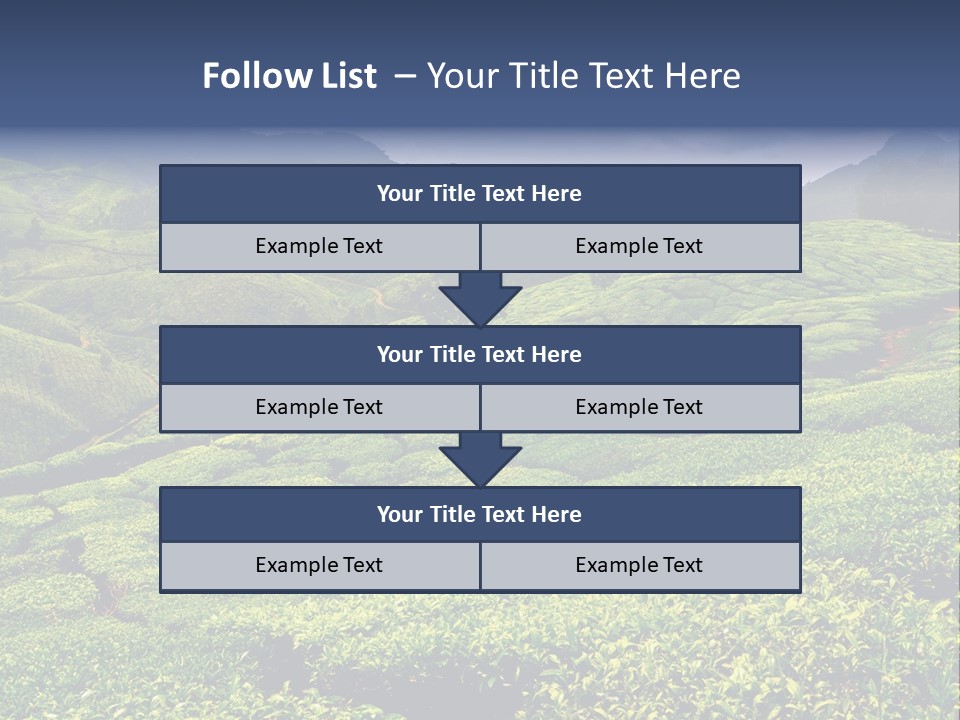 Plantation In Kerala PowerPoint Template