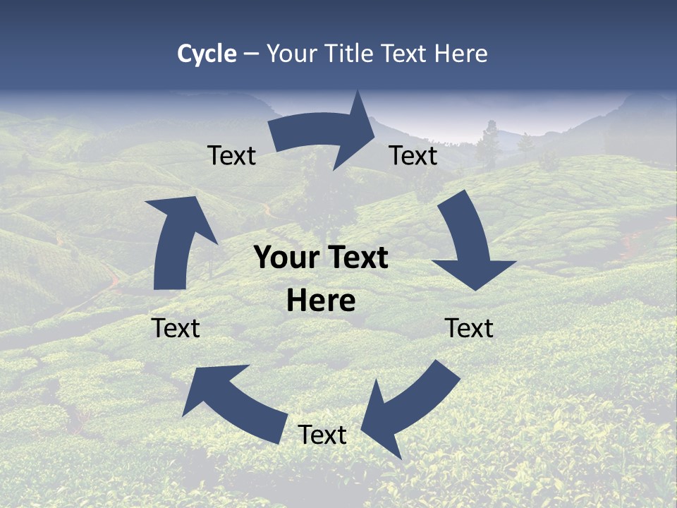 Plantation In Kerala PowerPoint Template