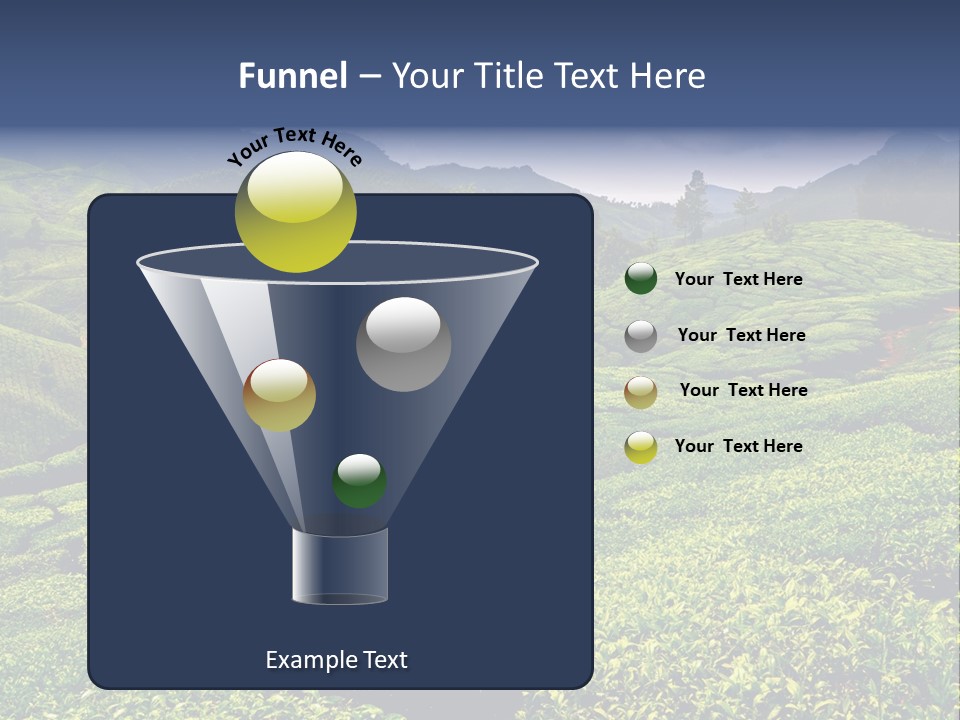 Plantation In Kerala PowerPoint Template