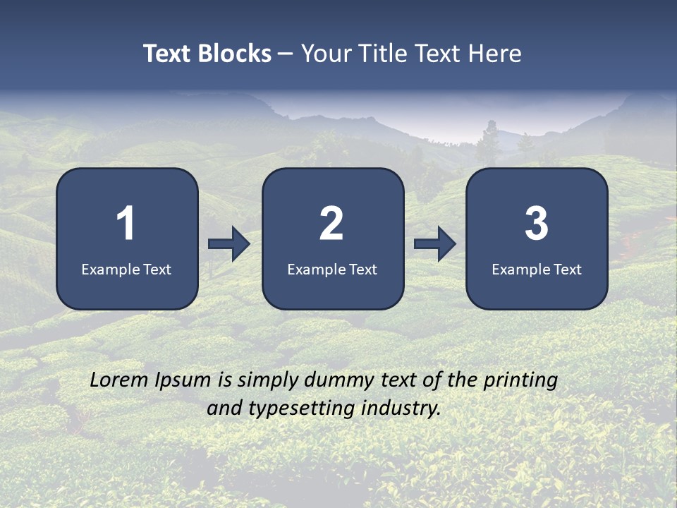 Plantation In Kerala PowerPoint Template