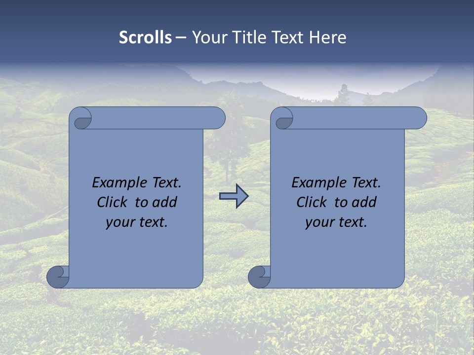 Plantation In Kerala PowerPoint Template