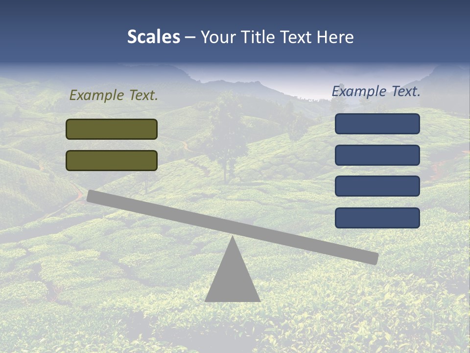 Plantation In Kerala PowerPoint Template
