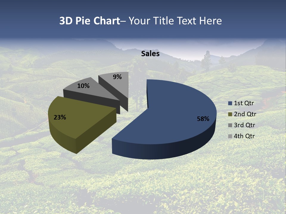 Plantation In Kerala PowerPoint Template
