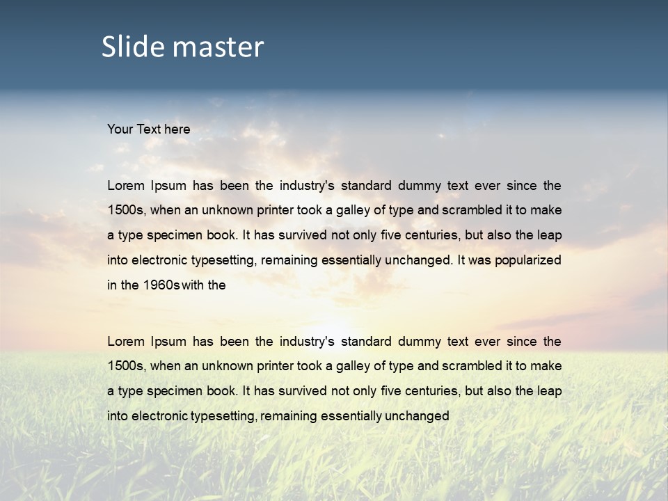 Deep Dreams PowerPoint Template