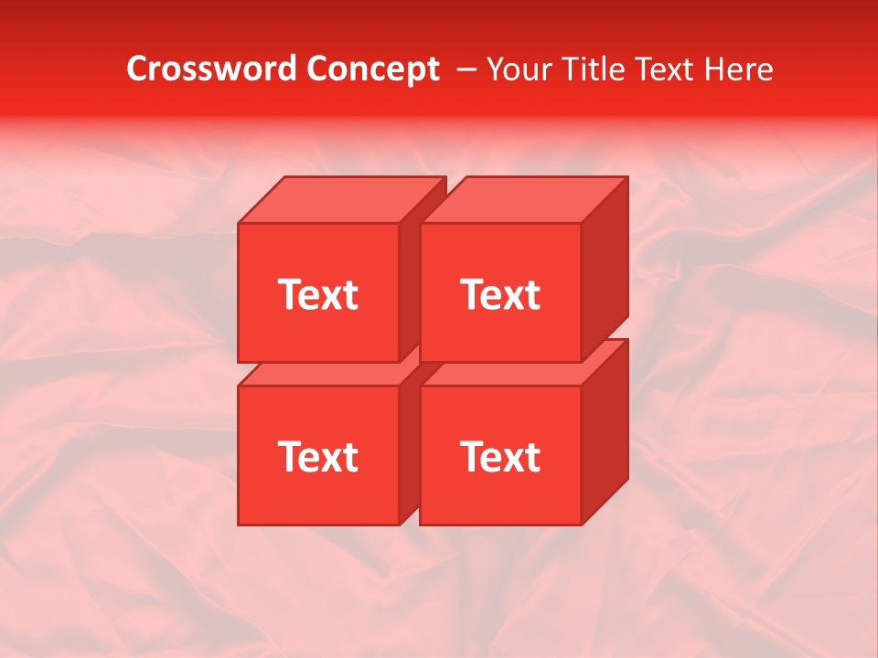 Texture Textile Rippled PowerPoint Template