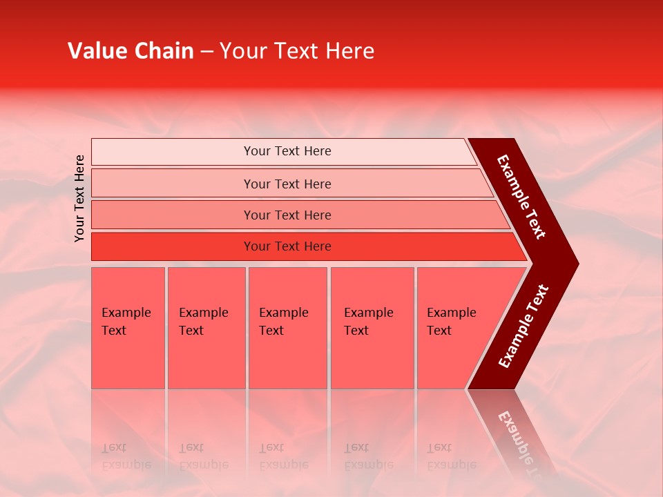 Texture Textile Rippled PowerPoint Template