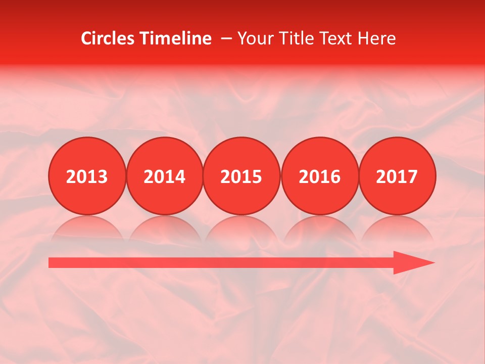 Texture Textile Rippled PowerPoint Template