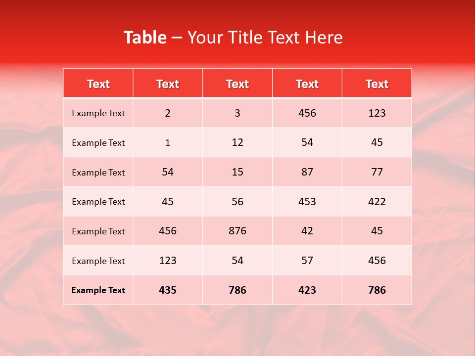 Texture Textile Rippled PowerPoint Template