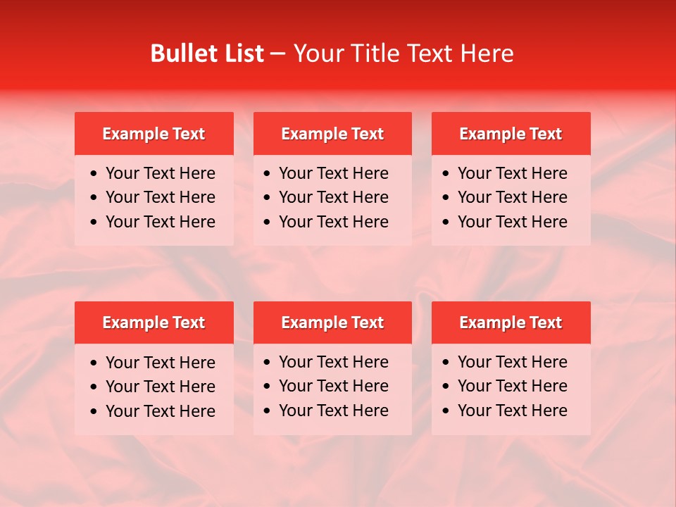 Texture Textile Rippled PowerPoint Template