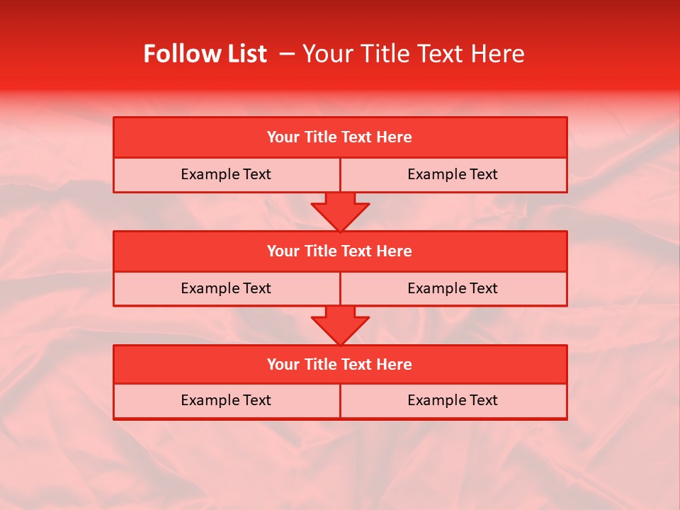 Texture Textile Rippled PowerPoint Template