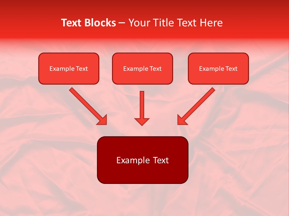 Texture Textile Rippled PowerPoint Template