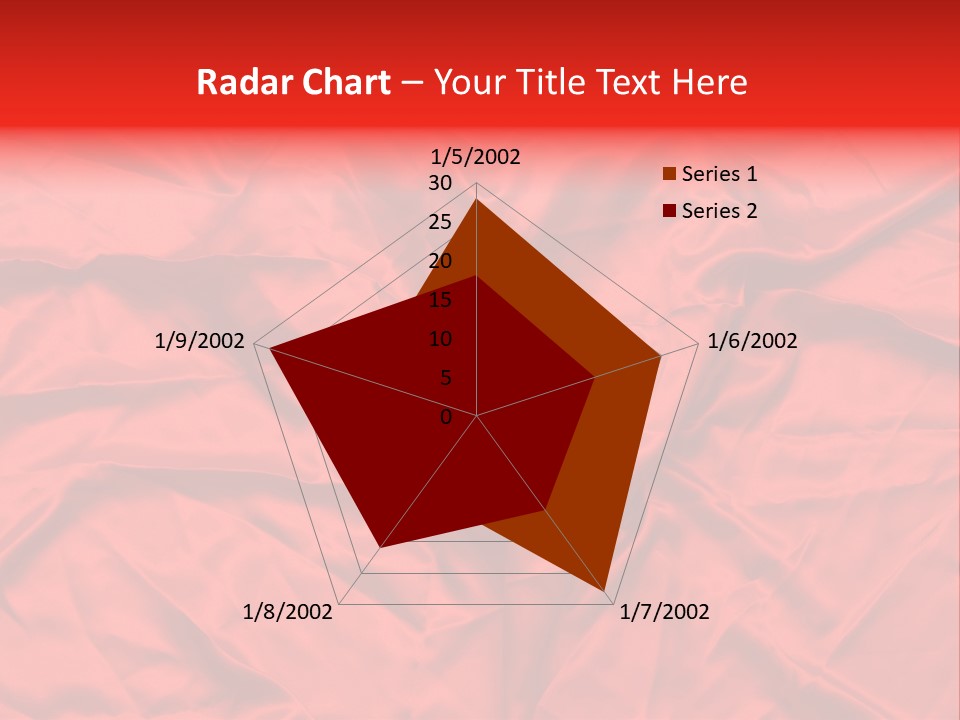 Texture Textile Rippled PowerPoint Template
