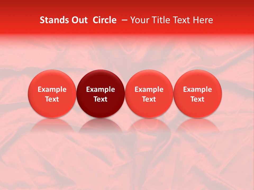 Texture Textile Rippled PowerPoint Template