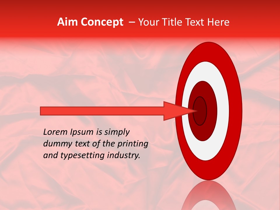 Texture Textile Rippled PowerPoint Template