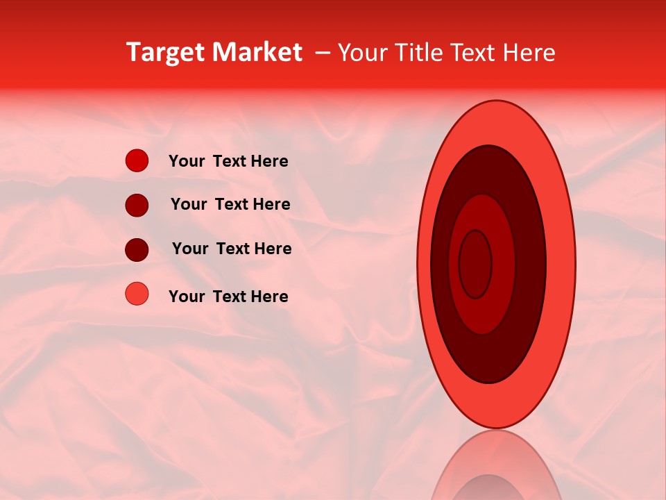 Texture Textile Rippled PowerPoint Template