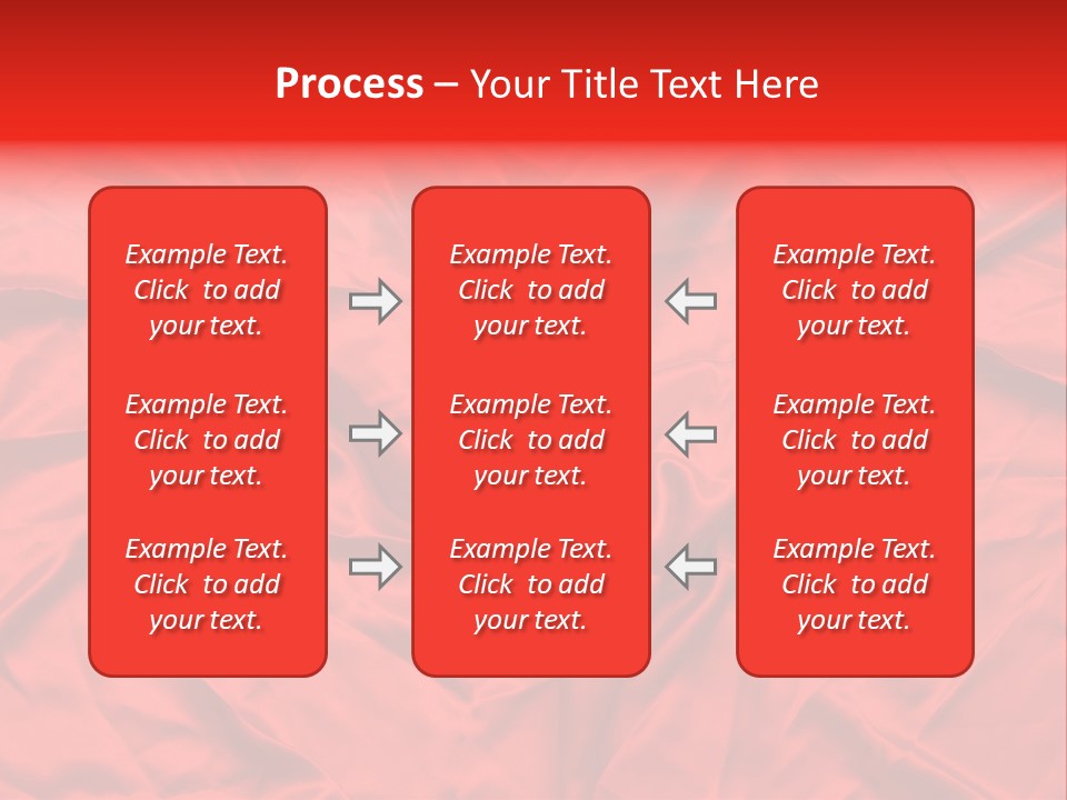 Texture Textile Rippled PowerPoint Template