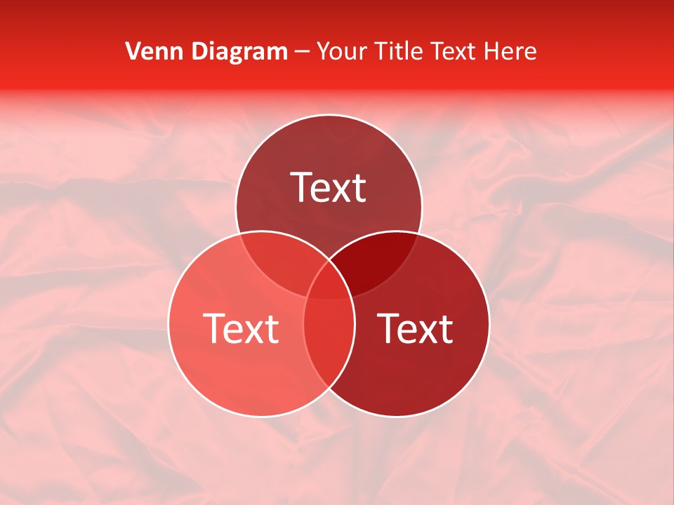 Texture Textile Rippled PowerPoint Template