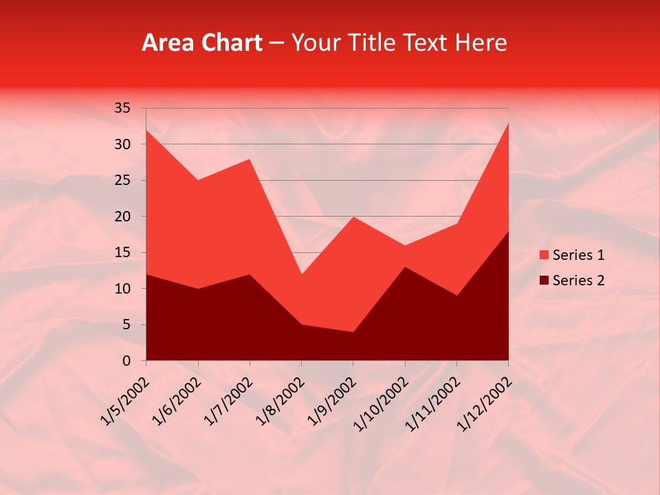 Texture Textile Rippled PowerPoint Template