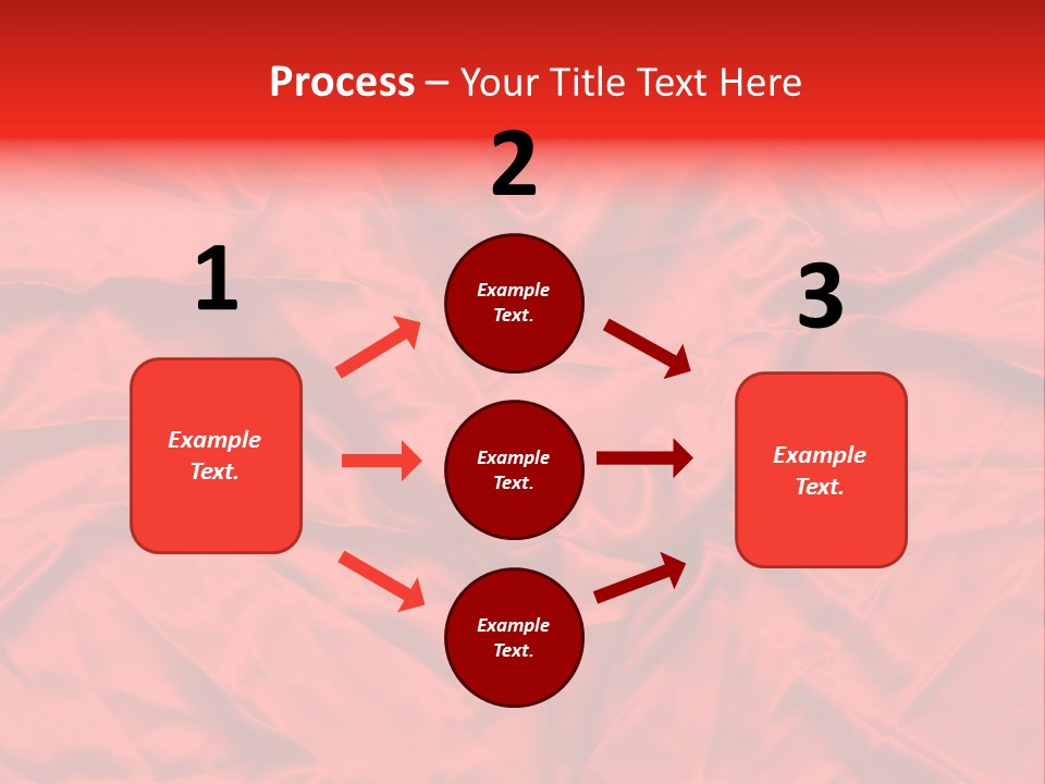 Texture Textile Rippled PowerPoint Template