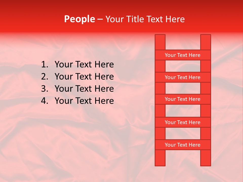 Texture Textile Rippled PowerPoint Template