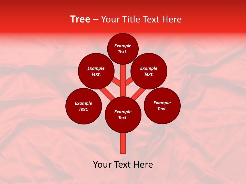 Texture Textile Rippled PowerPoint Template