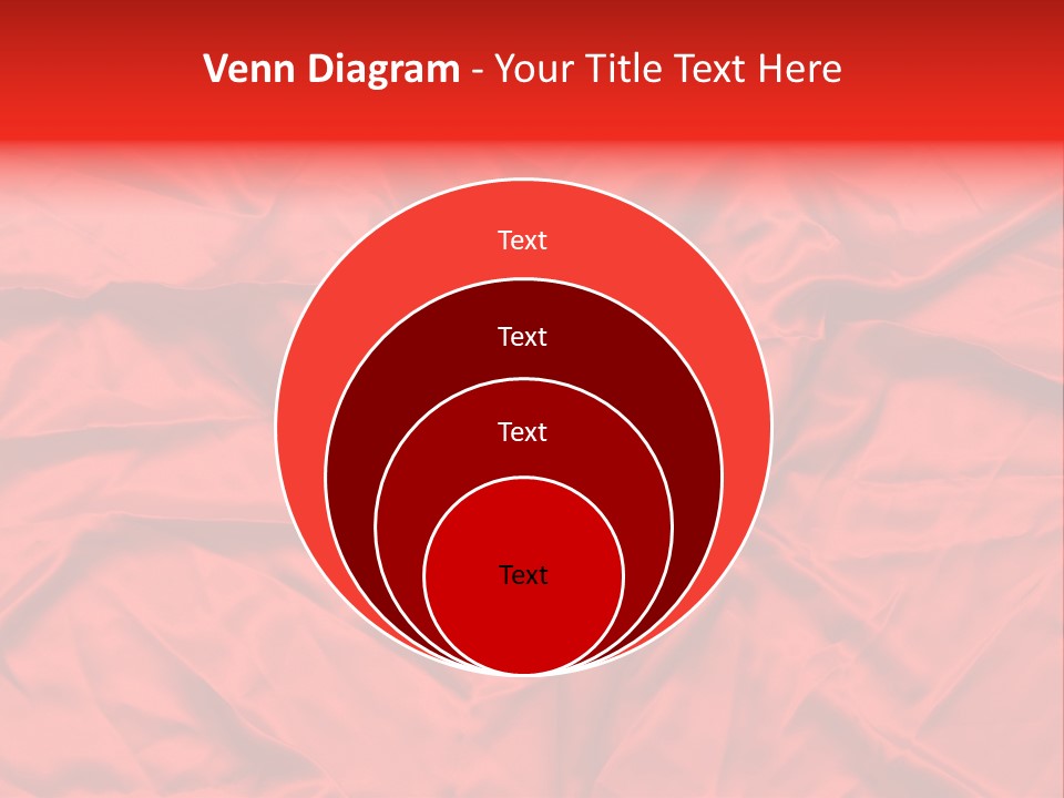 Texture Textile Rippled PowerPoint Template