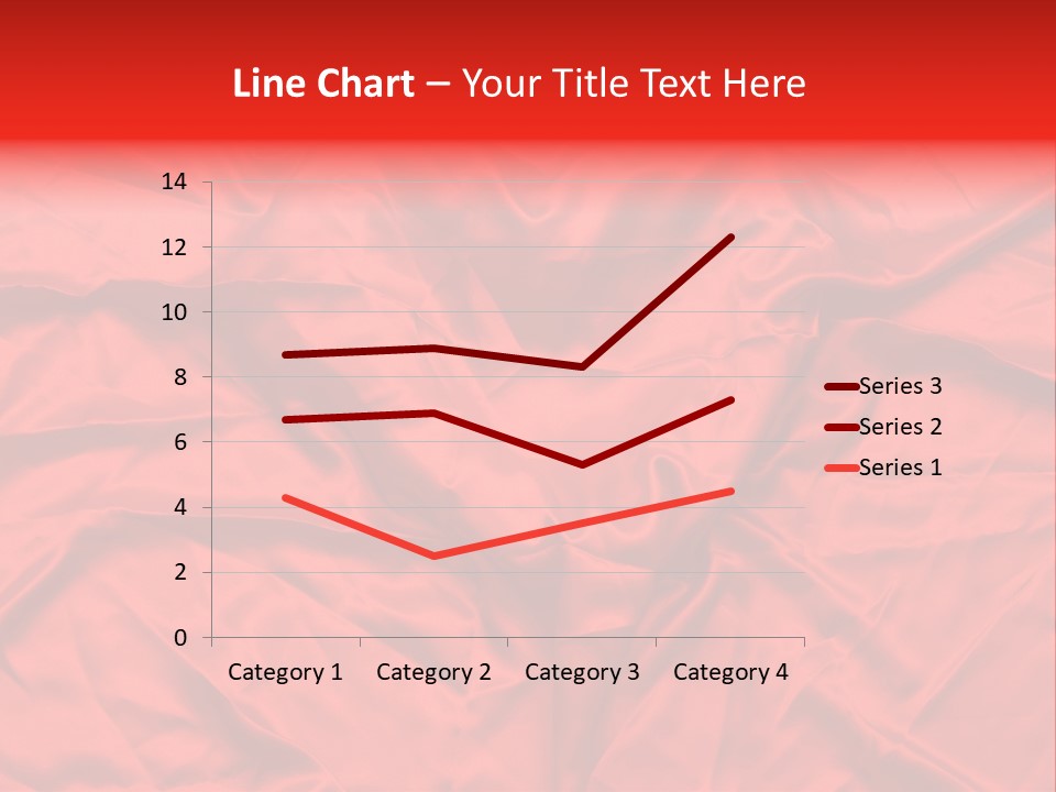 Texture Textile Rippled PowerPoint Template