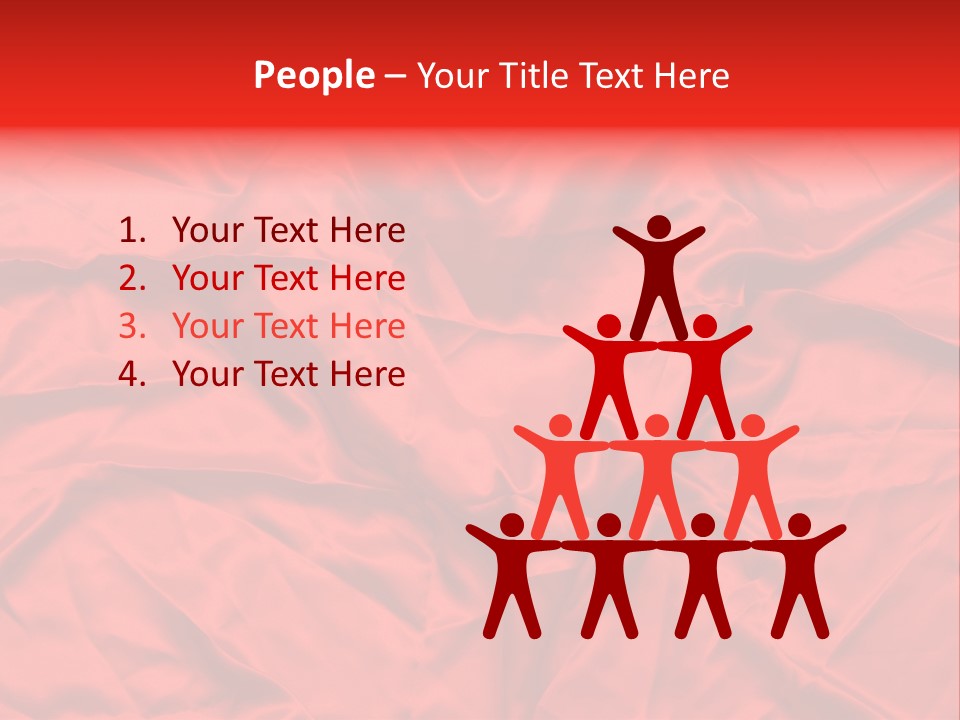 Texture Textile Rippled PowerPoint Template