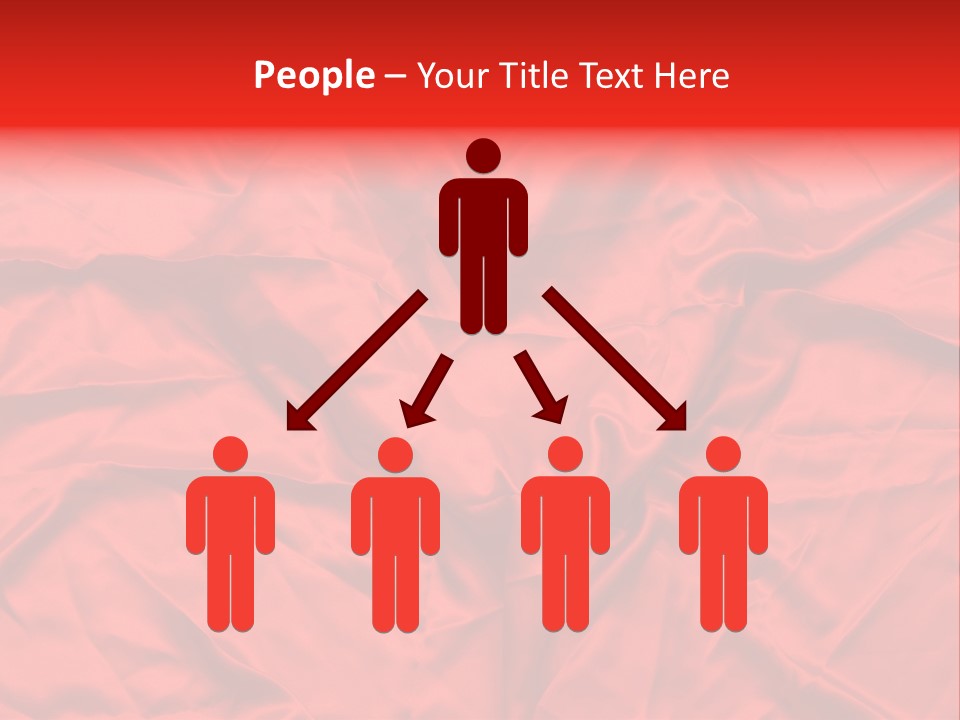 Texture Textile Rippled PowerPoint Template