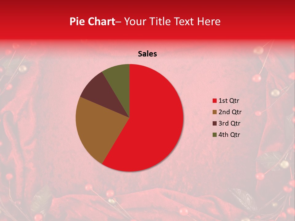 Christmas Garland PowerPoint Template