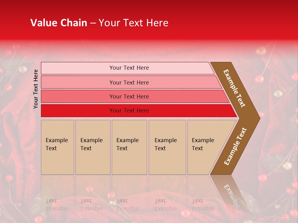 Christmas Garland PowerPoint Template