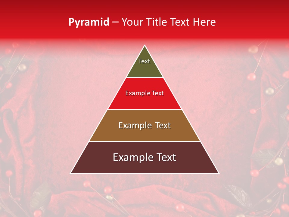 Christmas Garland PowerPoint Template
