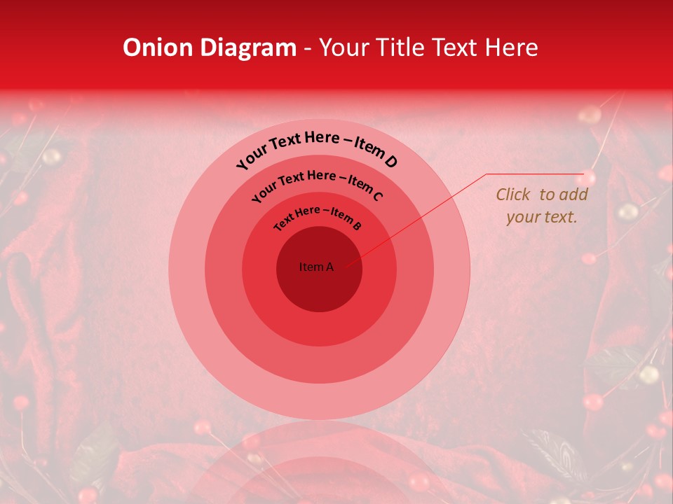 Christmas Garland PowerPoint Template