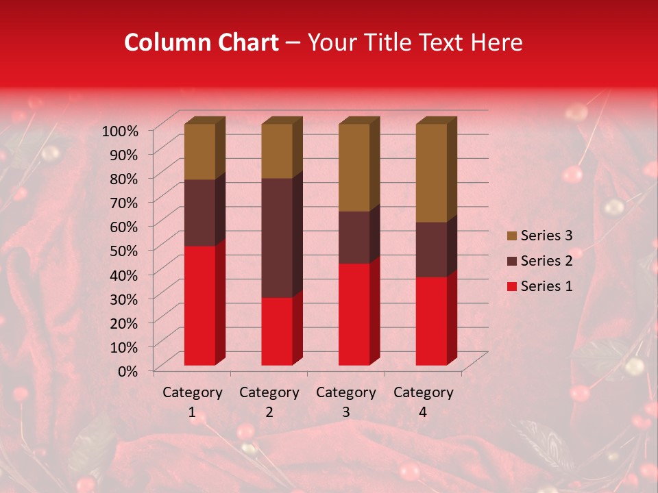 Christmas Garland PowerPoint Template