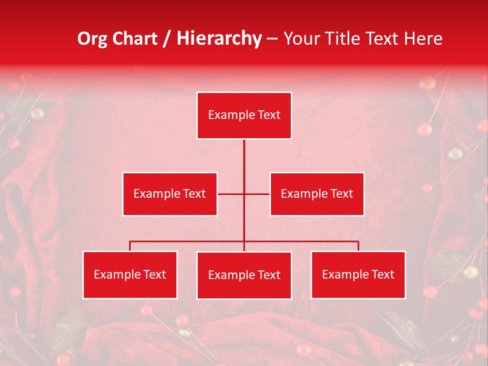 Christmas Garland PowerPoint Template