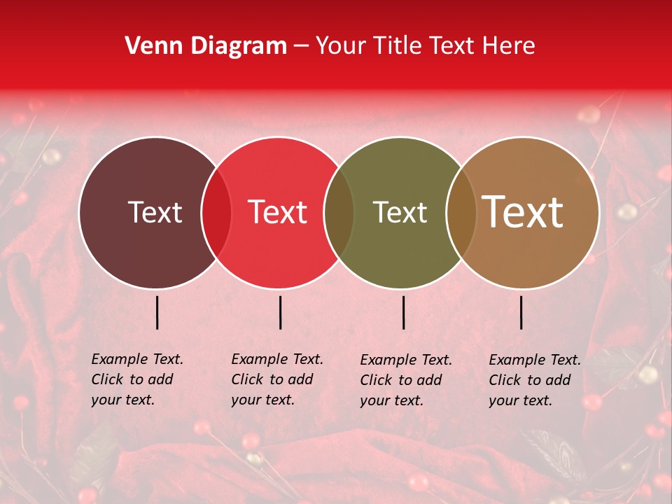 Christmas Garland PowerPoint Template