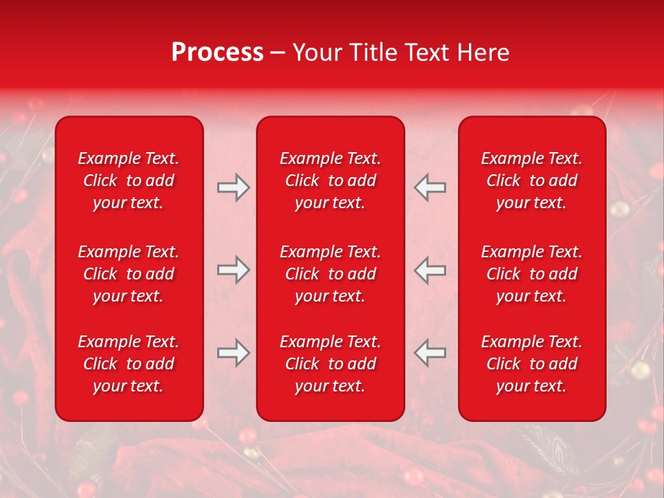 Christmas Garland PowerPoint Template