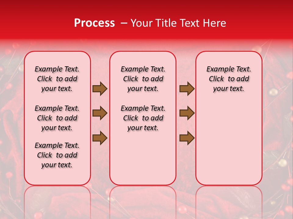 Christmas Garland PowerPoint Template