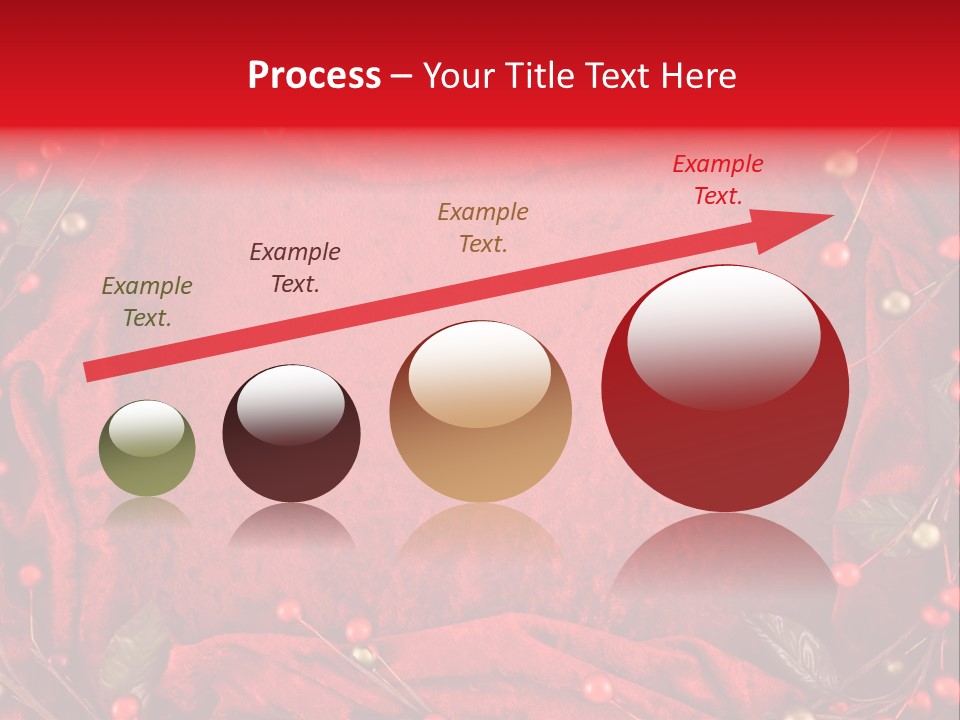 Christmas Garland PowerPoint Template