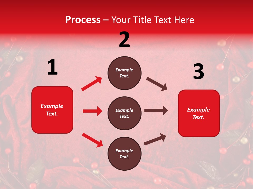 Christmas Garland PowerPoint Template