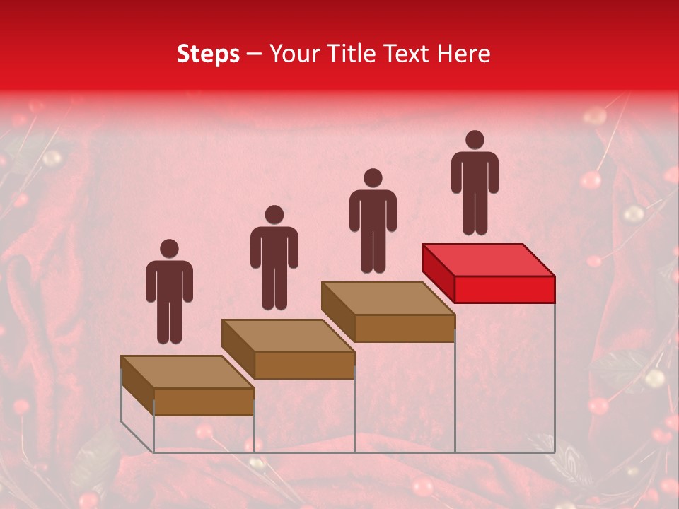 Christmas Garland PowerPoint Template